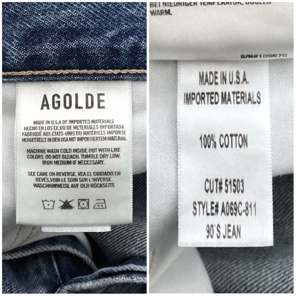 \Agolde\ 90’s Jean in Fall Out - Picture 15 of 15